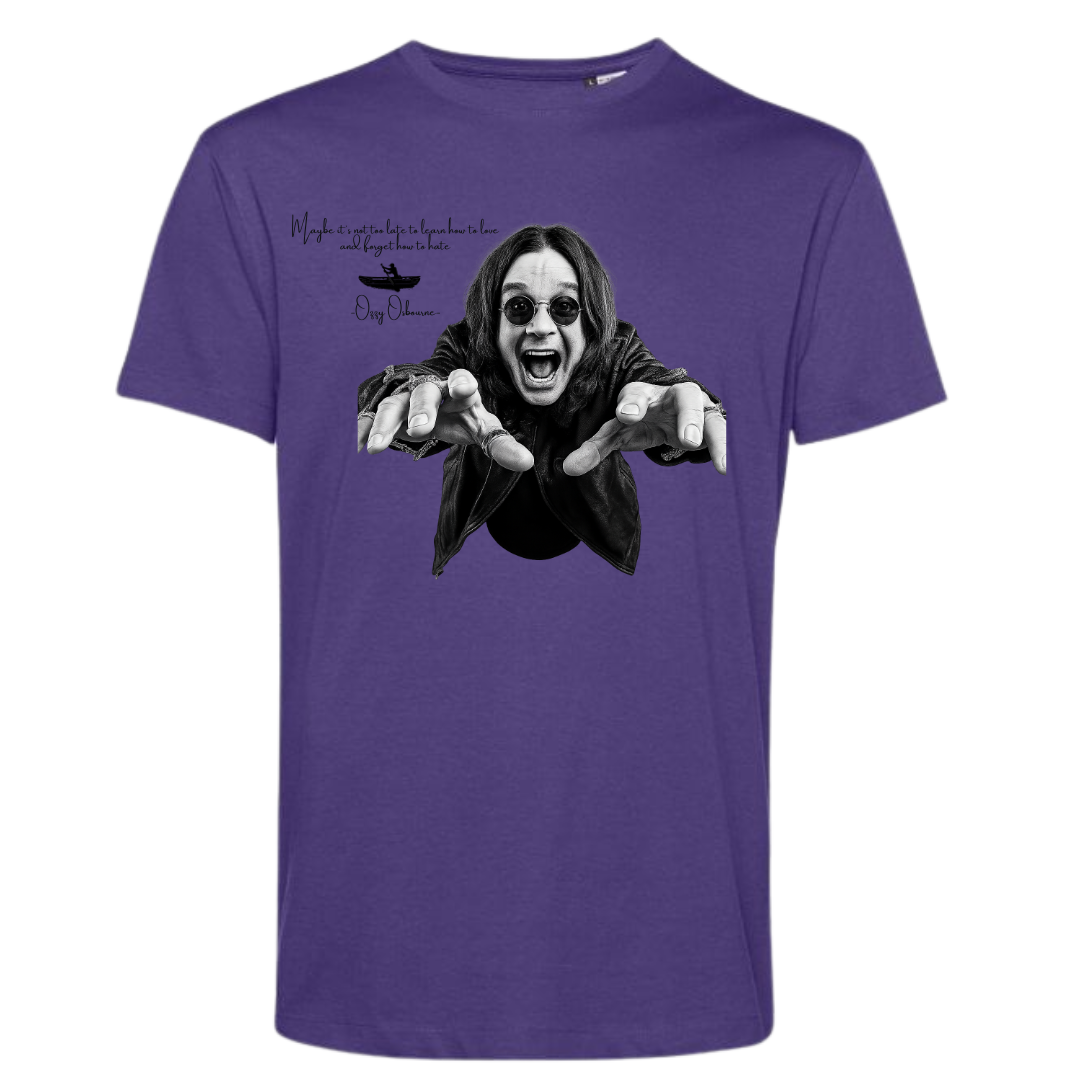 Ozzy Osbourne x Blue Canoe - Purple Tribute Tee – “Maybe It’s Not Too Late”