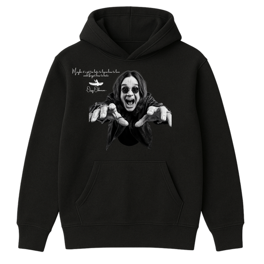 Ozzy Osbourne x Blue Canoe - Black Tribute Hoodie – “Maybe It’s Not Too Late”