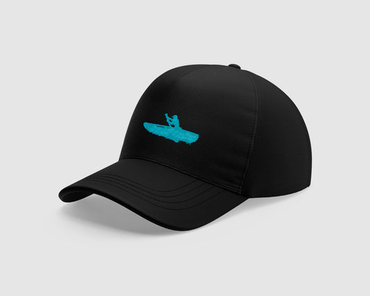 5-PANEL CAP | BLACK & BLUE