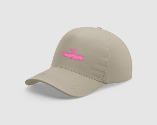 5-PANEL CAP | STONE & PINK