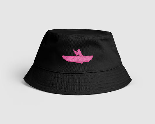 BUCKET HAT | BLACK & PINK