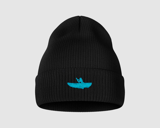 BEANIE | BLACK & BLUE