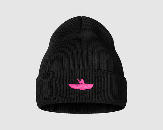BEANIE | BLACK & PINK