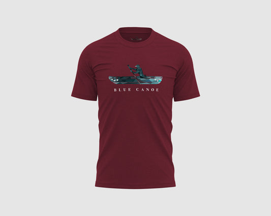 ORIGINAL T-SHIRT | BURGUNDY & BLUE
