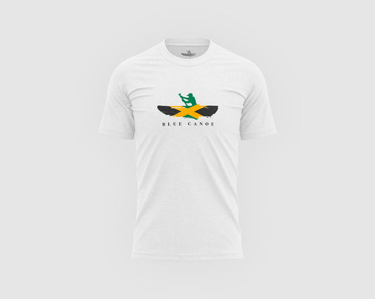 JAMAICA FLAG T-SHIRT | WHITE