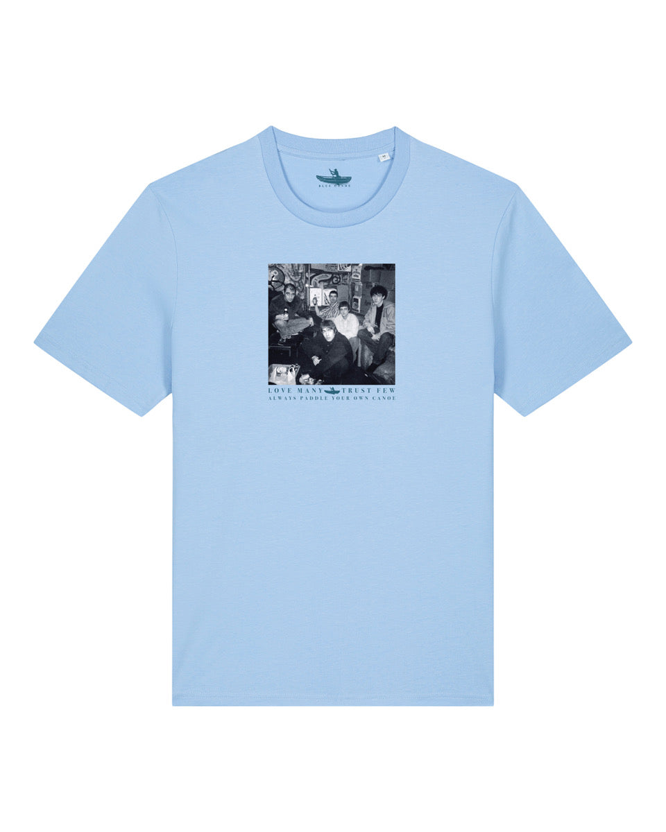 OASIS GRAPHIC TEE - BLUE SOUL - LOVE MANY TRUST FEW