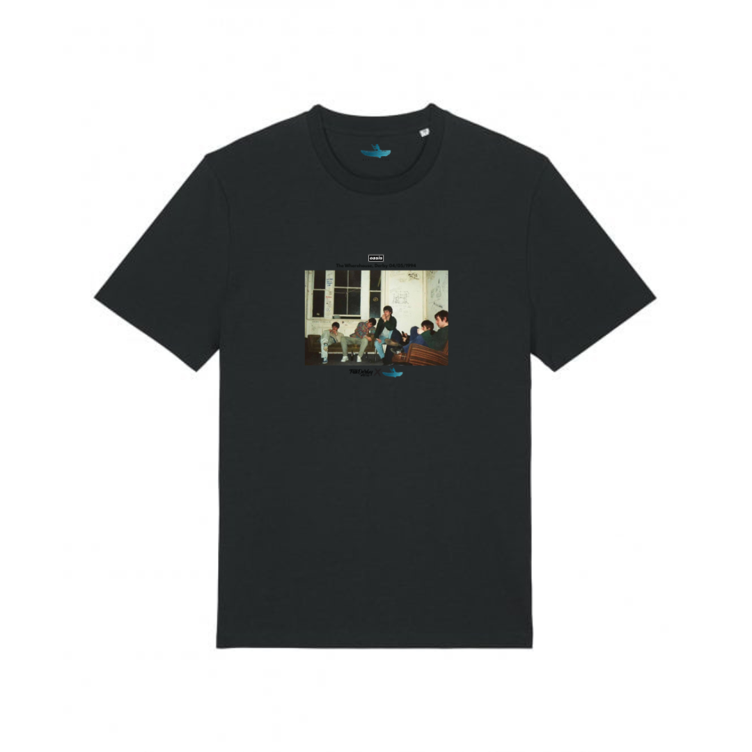 Blue Canoe x Talk Derby To Me – Oasis Backstage Tee - Black