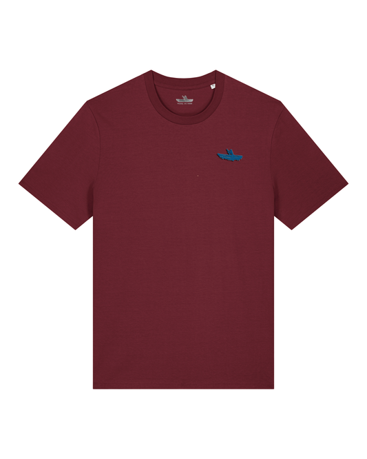 SPRING / SUMMER 2025 T -SHIRT l BURGUNDY