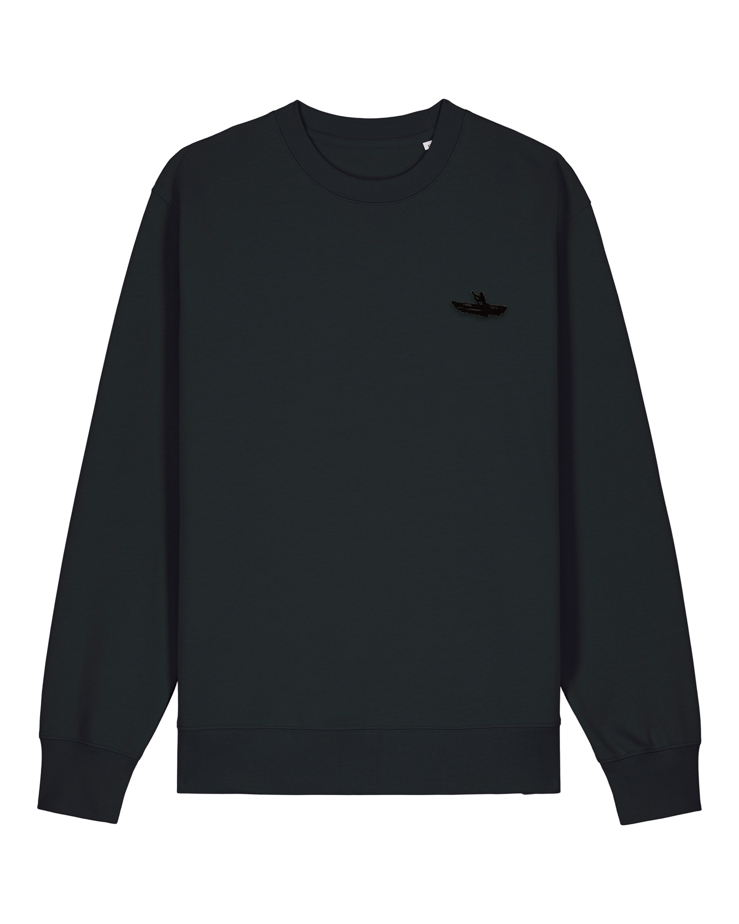 SPRING / SUMMER 2025 CREW JUMPER l BLACK
