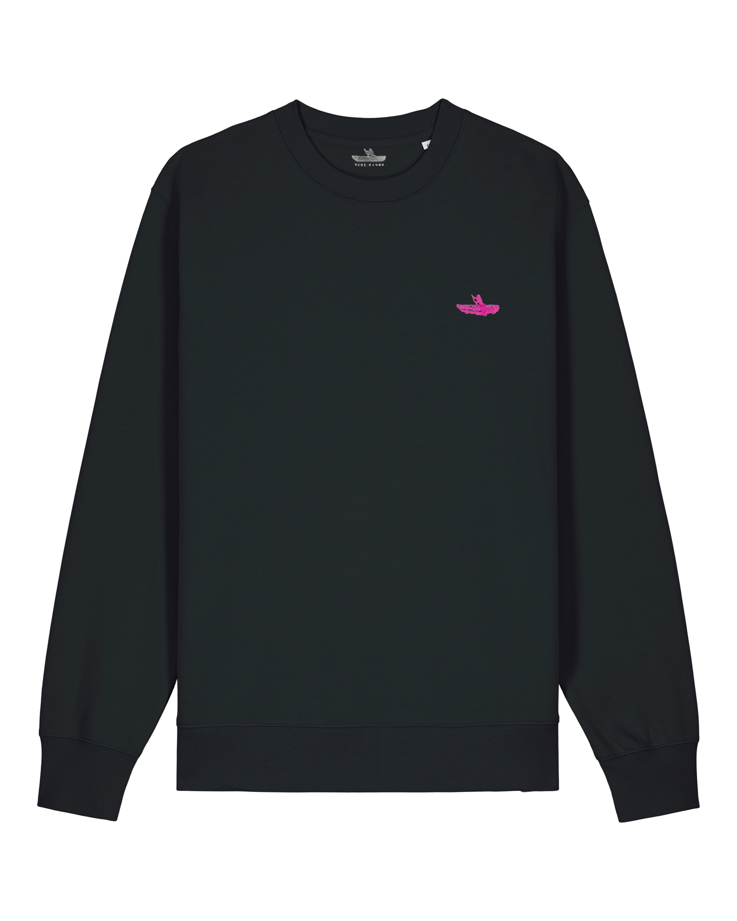 SPRING / SUMMER 2025 CREW JUMPER l BLACK
