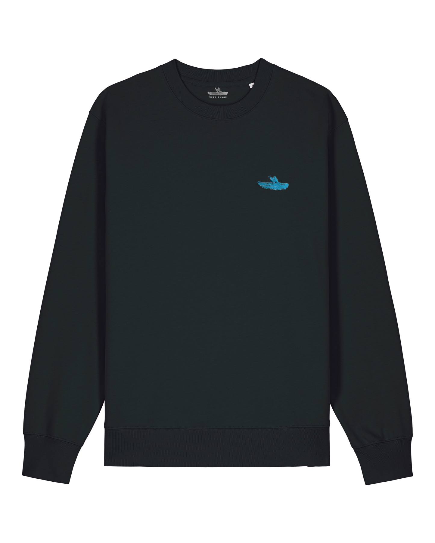 SPRING / SUMMER 2025 CREW JUMPER l BLACK