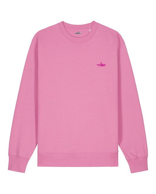 SPRING / SUMMER 2025 CREW JUMPER l BUBBLE PINK