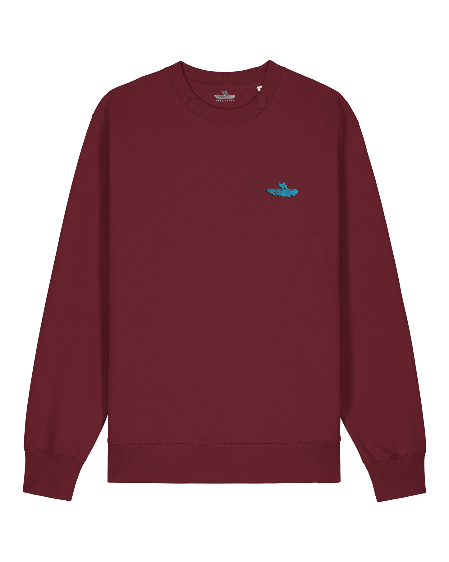 SPRING / SUMMER 2025 CREW JUMPER l BURGUNDY