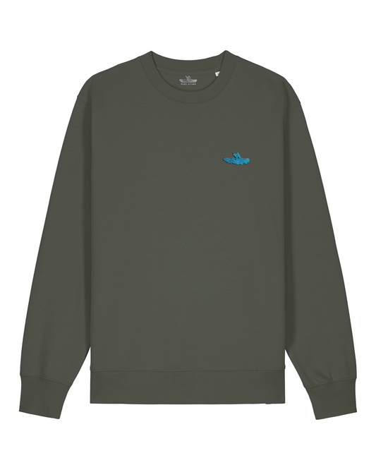 SPRING / SUMMER 2025 CREW JUMPER l KHAKI