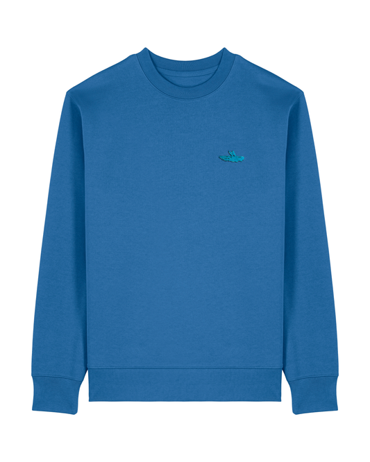 SPRING / SUMMER 2025 CREW JUMPER l MINDFUL BLUE
