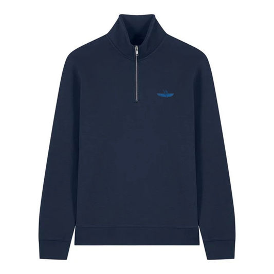 AUTUMN / WINTER 2025 - TRUCKER 1/4 ZIP / NAVY