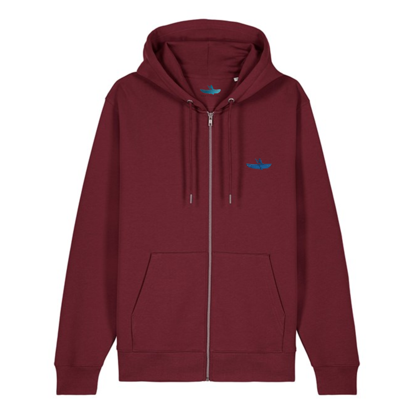 AUTUMN / WINTER 2025 - ZIP HOODIE / BURGUNDY