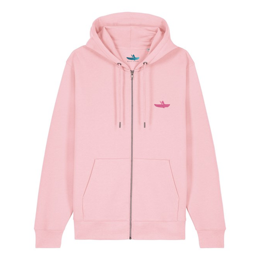 AUTUMN / WINTER 2025 - ZIP HOODIE / COTTON PINK