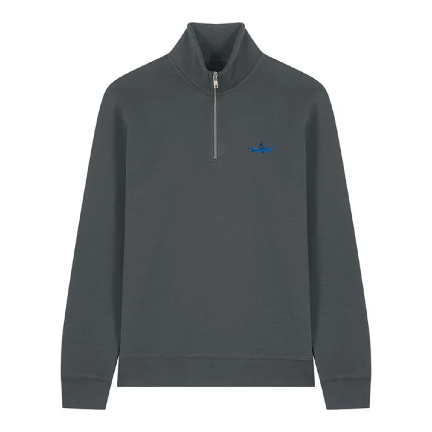 AUTUMN / WINTER 2025 - TRUCKER 1/4 ZIP / ANTHRACITE