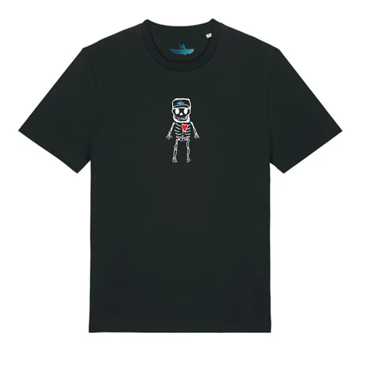 SKELLY BOB X BLUE CANOE - T SHIRT / BLACK