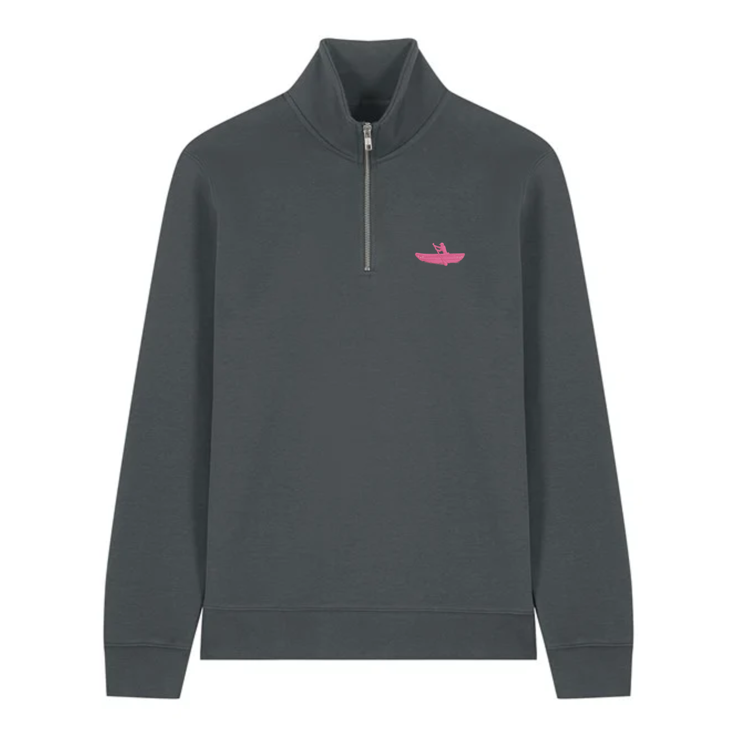 AUTUMN / WINTER 2025 - TRUCKER 1/4 ZIP / ANTHRACITE