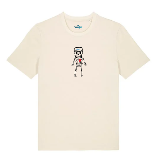 SKELLY BOB X BLUE CANOE - T SHIRT / NATURAL RAW