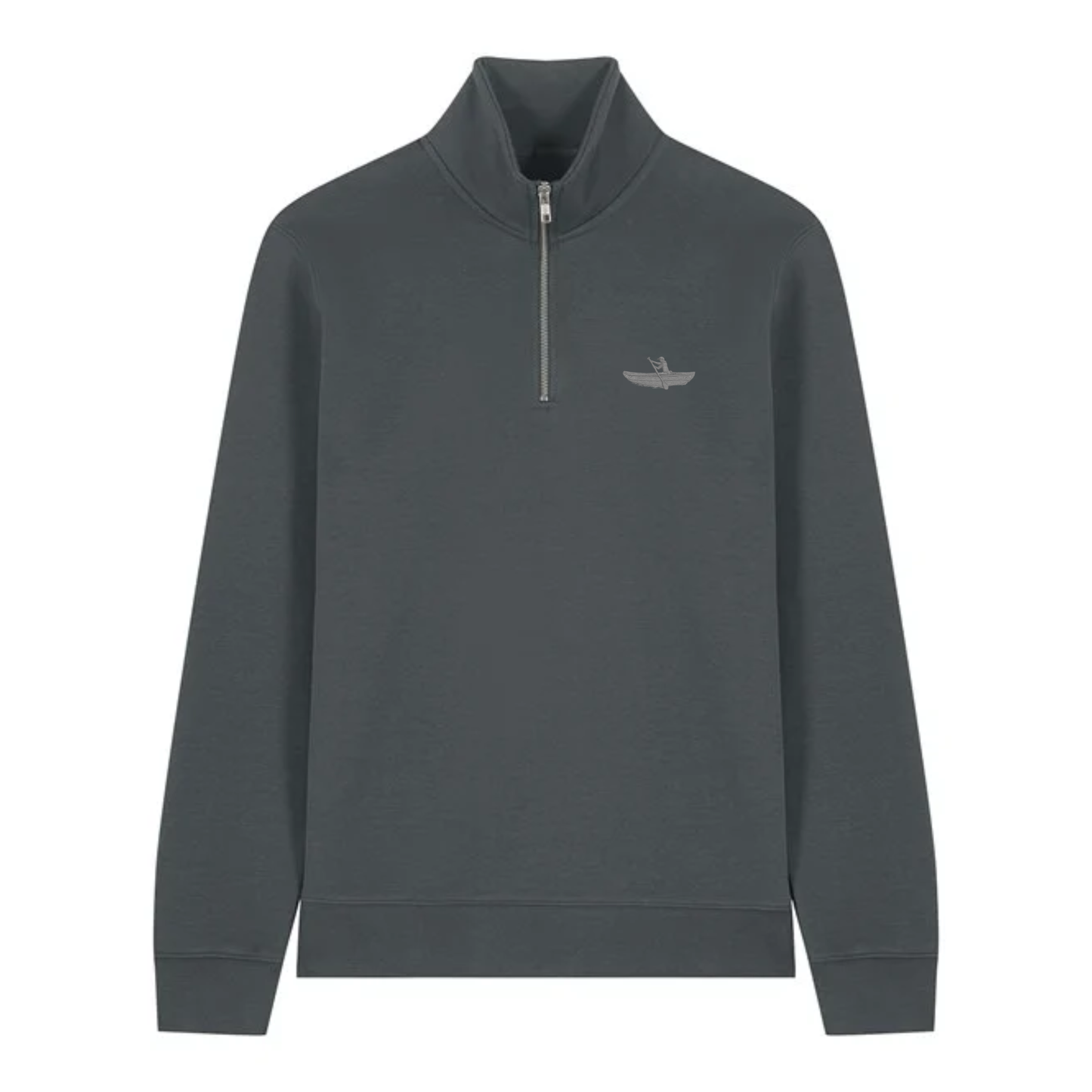 AUTUMN / WINTER 2025 - TRUCKER 1/4 ZIP / ANTHRACITE