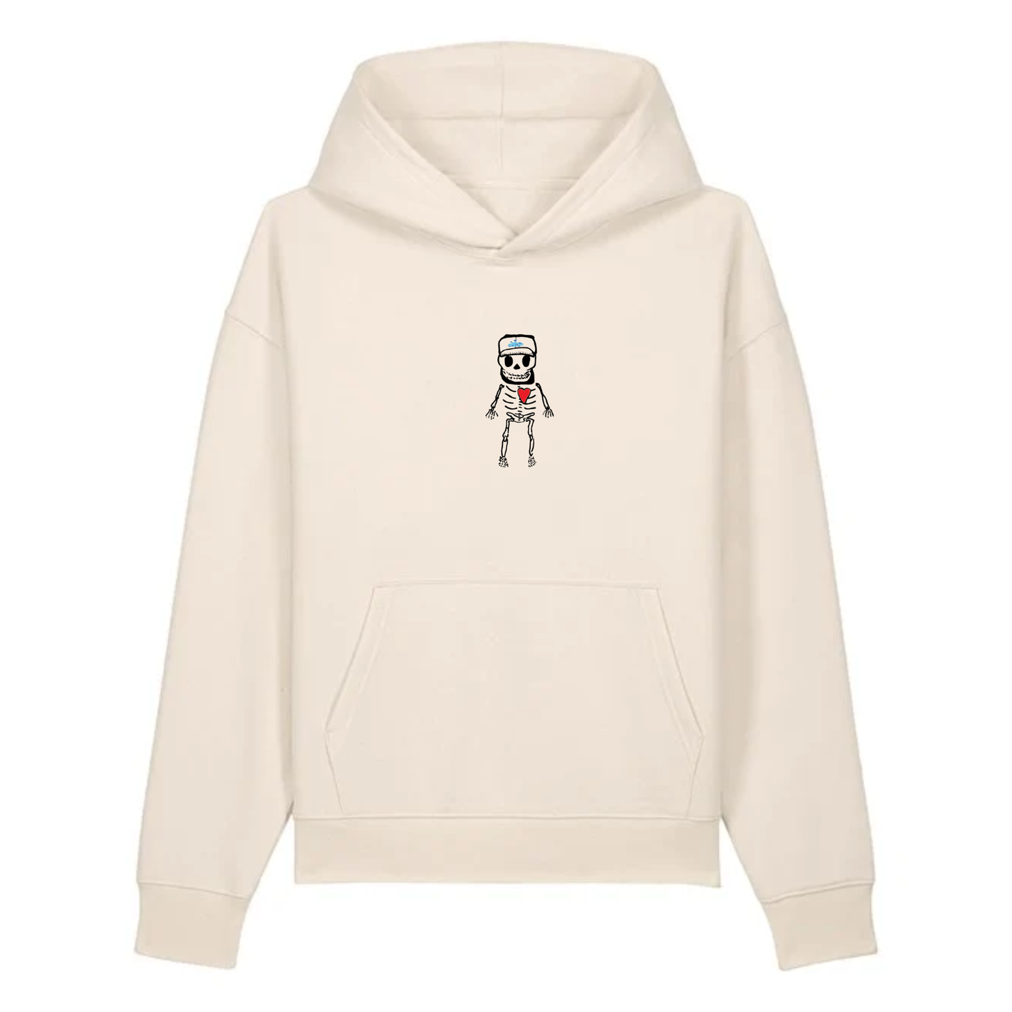SKELLY BOB X BLUE CANOE - HOODIE / NATURAL RAW
