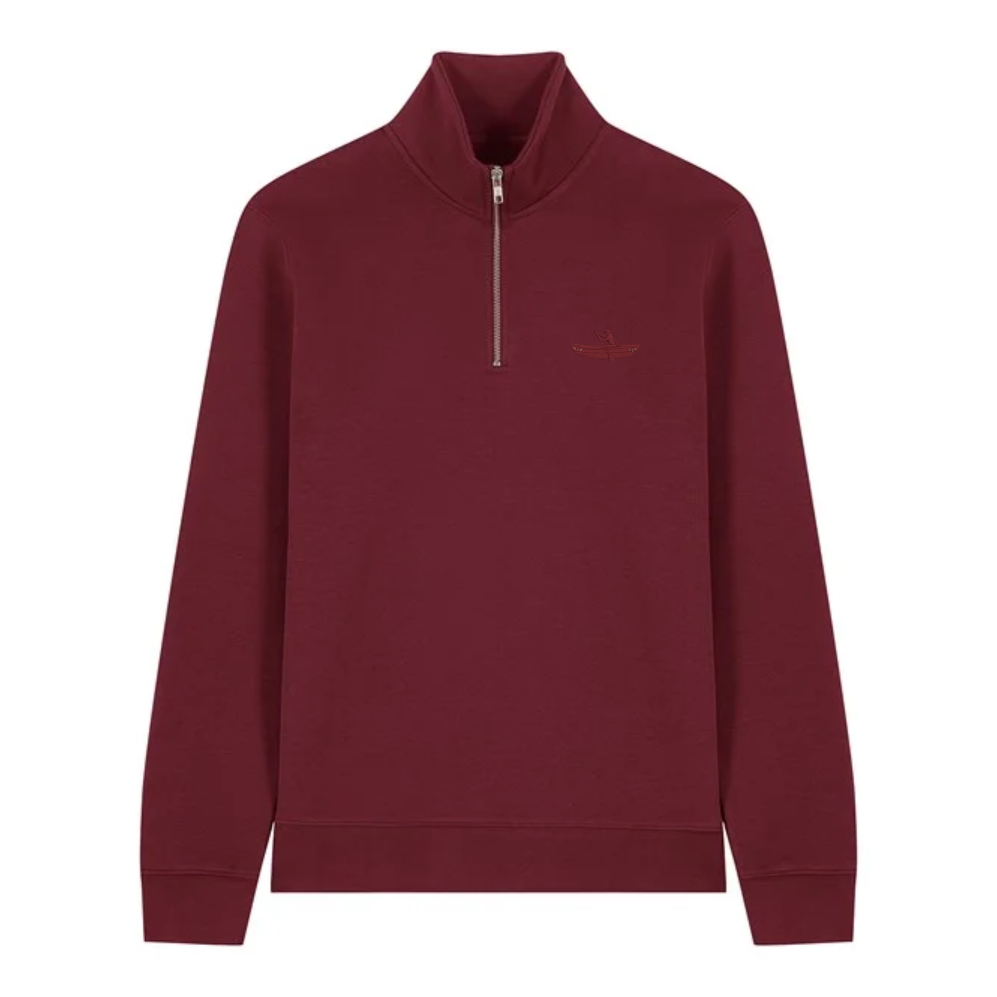 AUTUMN / WINTER 2025 - TRUCKER 1/4 ZIP / BURGUNDY